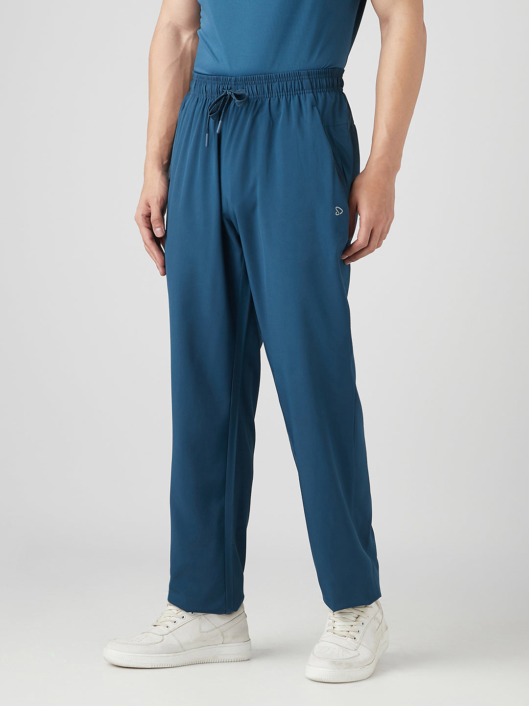Sporto Men's Instacool Ultra Lite Track Pant - Blue Charcoal