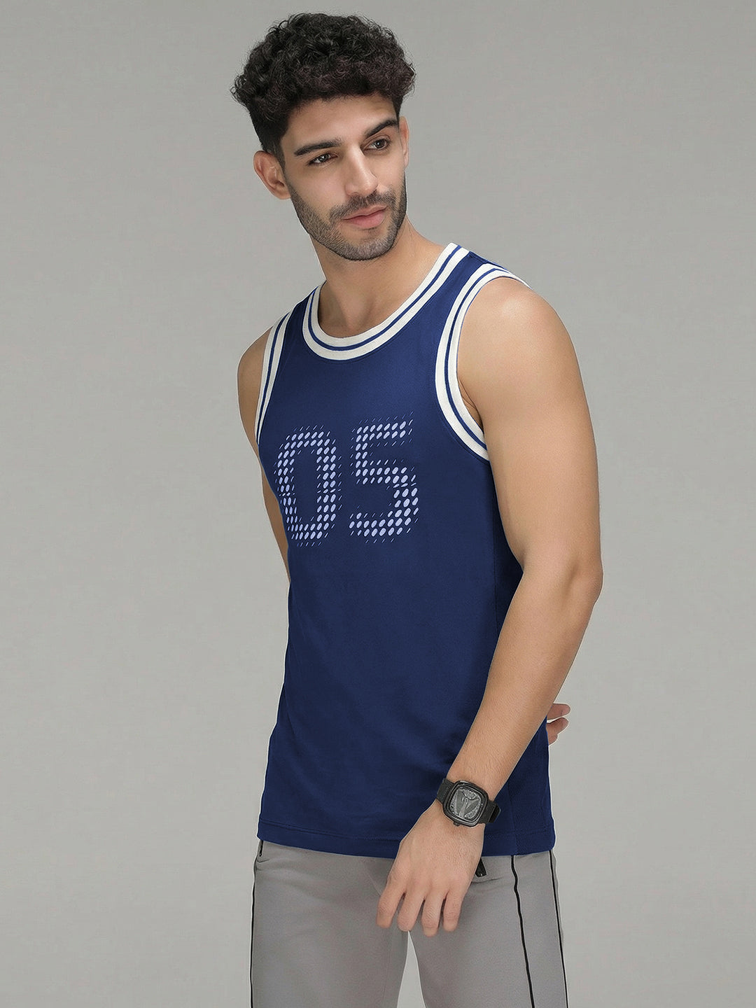 InstaCool Combo Basketball  Muscle Vest Anti odour and Moisture Wicking 2pcs