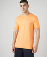 Sporto Men's Fluyid Cotton Round Neck T-shirt - Musk Melon