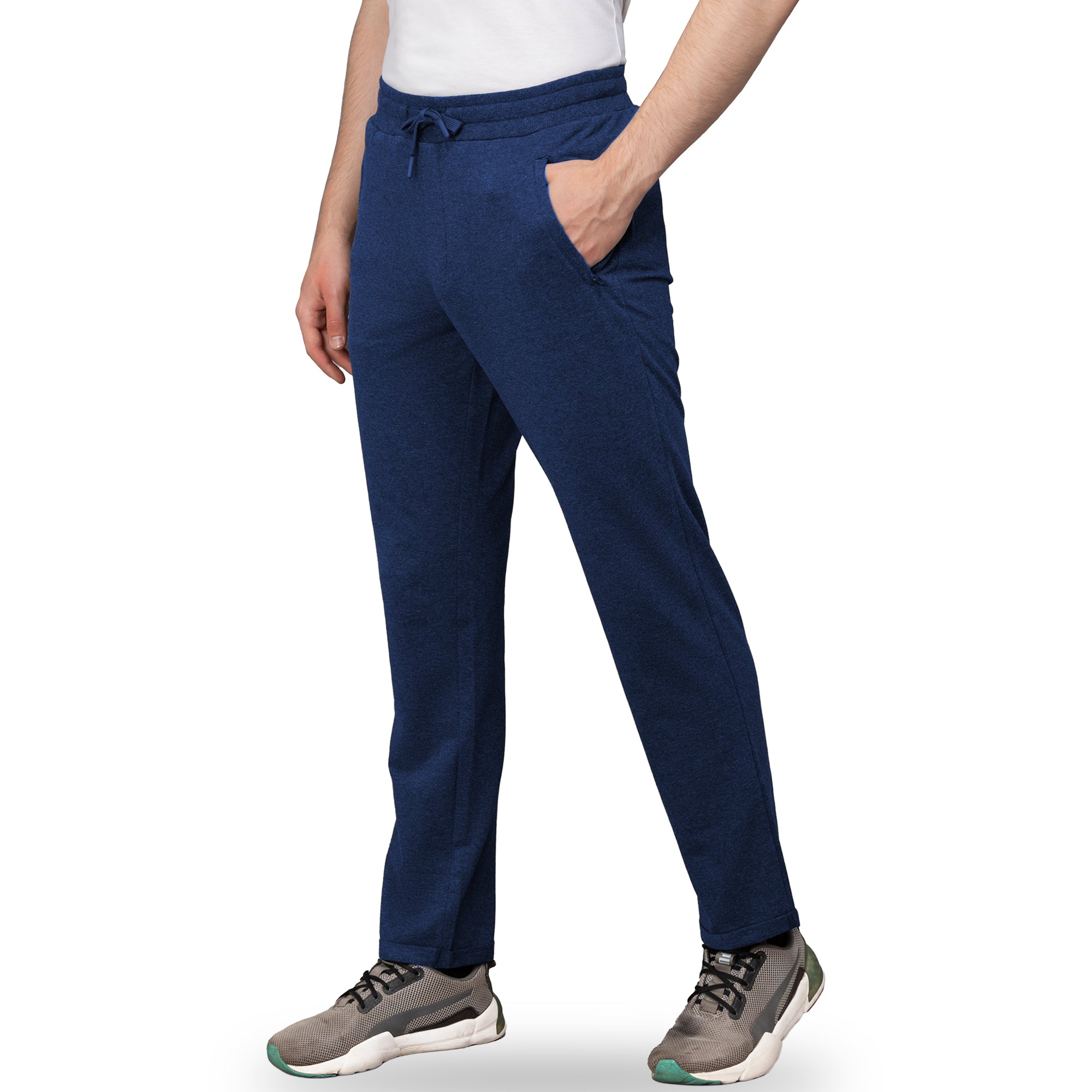 Sporto Men's Wow Trackpant Denim Blue