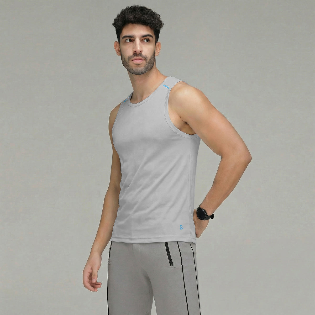 InstaCool Solid Muscle Vest Anti odour and Moisture Wicking