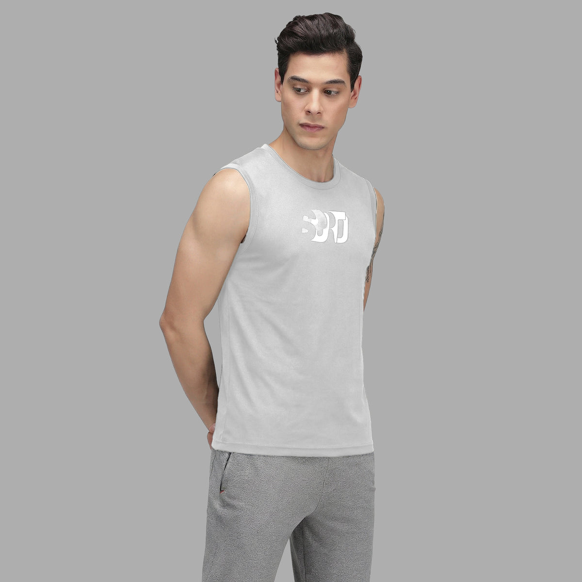 Sporto Men's InstaCool Muscle Vest Anti odour and Moisture Wicking