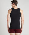 Men's Derby Vest for Men's Innerwear Vest - Black - Pack of 3