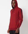 Sporto Men's Hoodie Sweatshirt - Red Jaspe