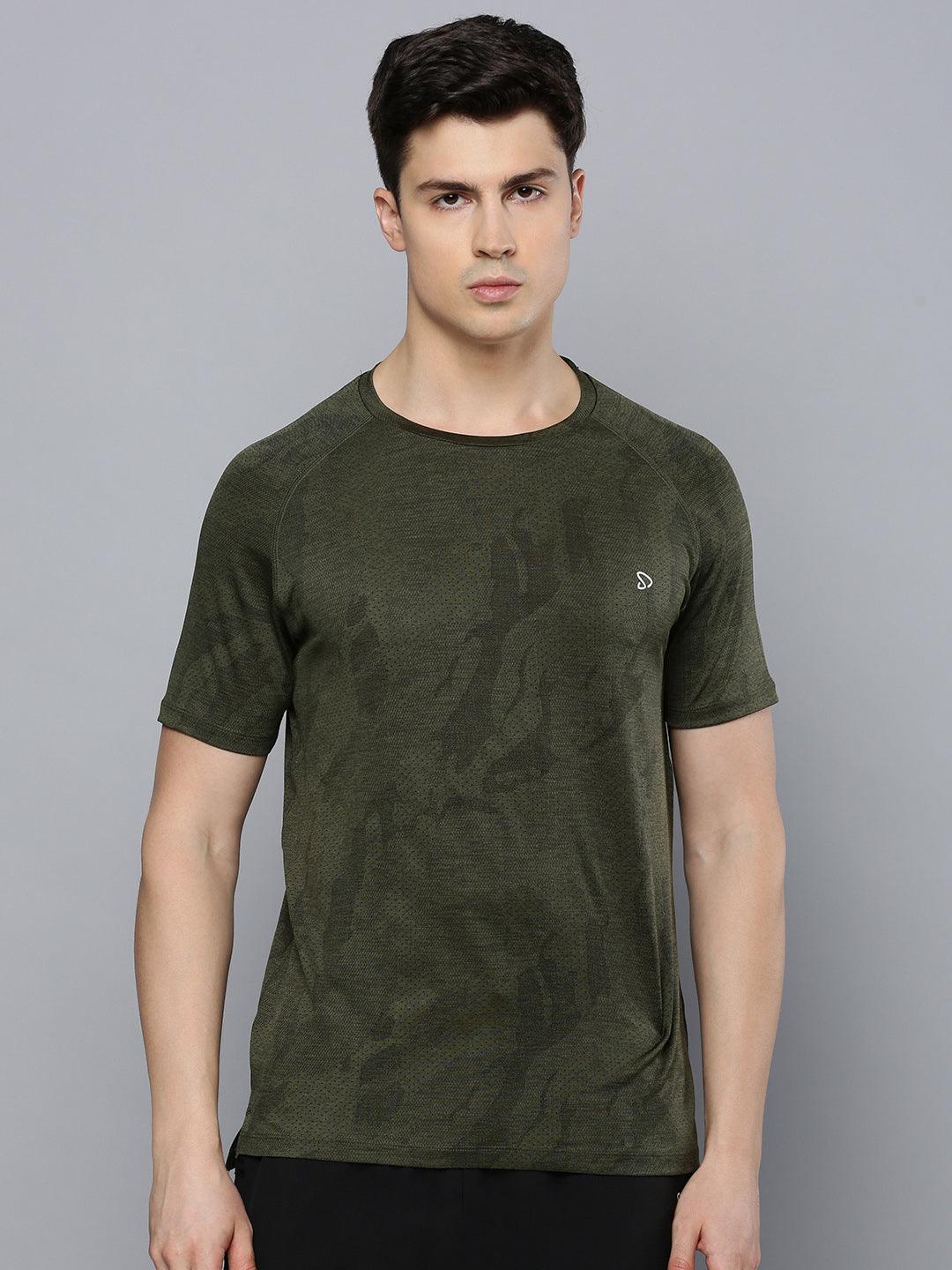 Instacool Printed Jersey Round Neck Tee - Combo