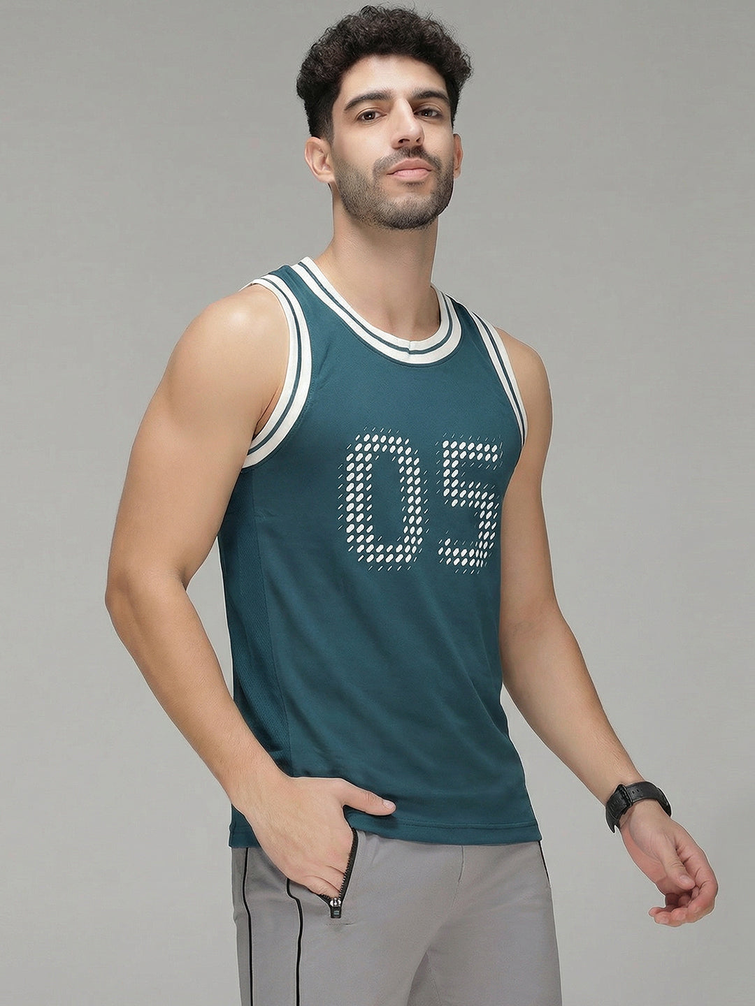 InstaCool Combo Basketball Muscle Vest Anti odour and Moisture Wicking 2pcs