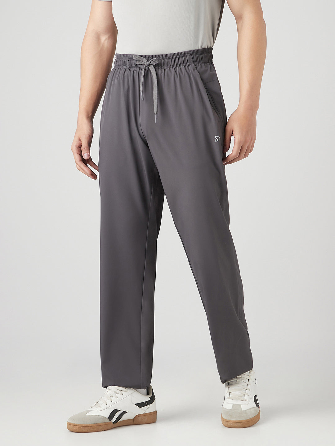 Sporto Men's Instacool Ultra Lite Track Pant - Charcoal