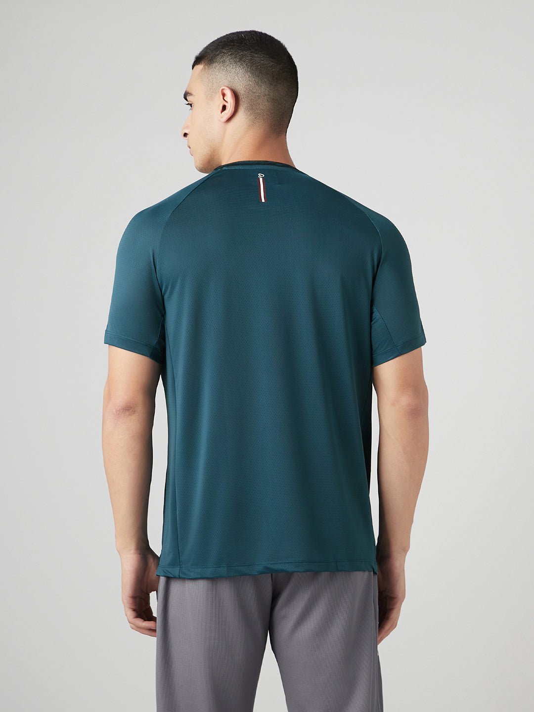 Sporto Men's Instacool Printed Jersey Tee - Air force