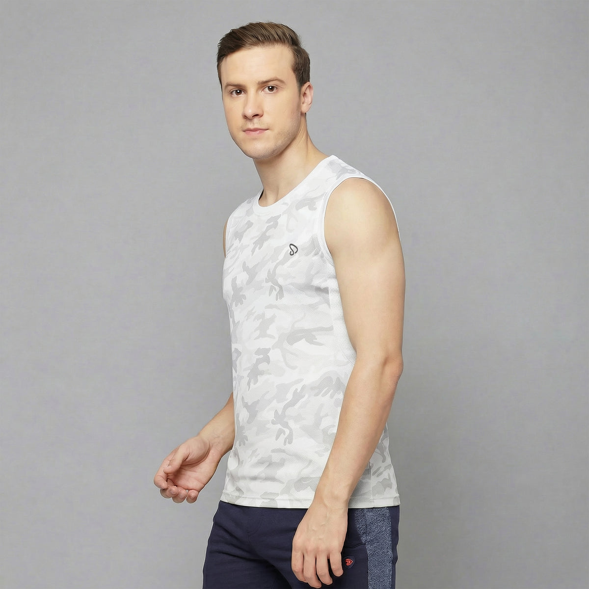 InstaCool side mesh Muscle Vest Anti odour and Moisture Wicking