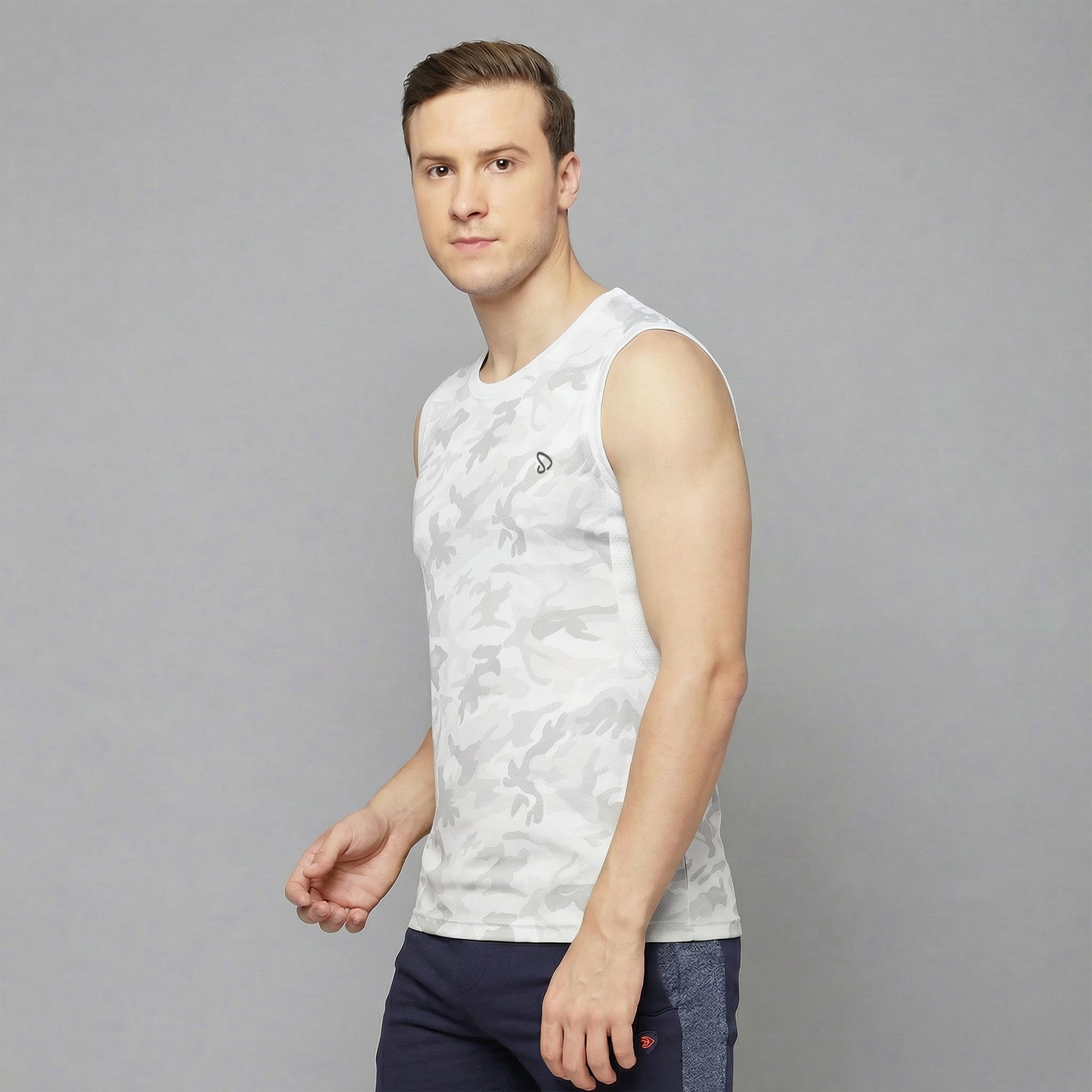 InstaCool side mesh Muscle Vest Anti odour and Moisture Wicking