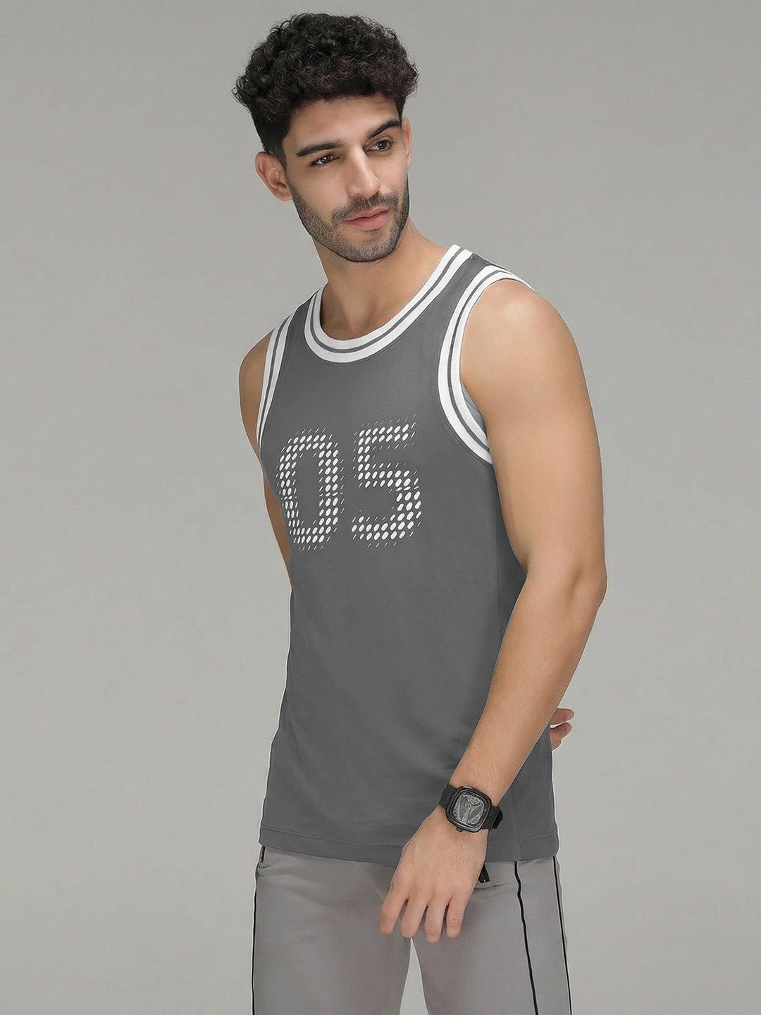 InstaCool Combo Basketball Muscle Vest Anti odour and Moisture Wicking 2pcs