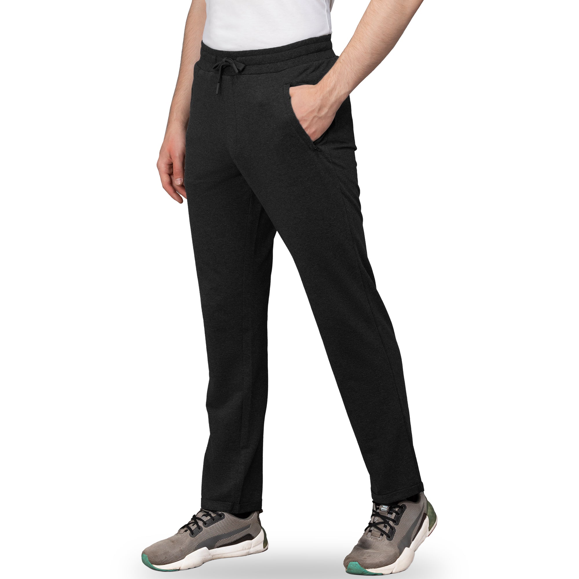 Sporto Men's Wow Trackpant Black