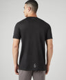 Instacool Printed Jersey Tee - Black