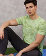 Instacool Printed Jersey Tee with Side Mesh - Combo
