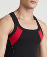 Sporto Men's  Cotton  Gym Vest with Side Contrast  Panel Multicolour Pack of 2