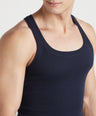 Men's Solid Gym Vests - Pack of 2