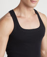 Men's Solid Gym Vests - Pack of 2