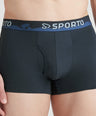 Sporto Shapelock Men's Square Trunks (Pack Of 2)