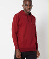 Sporto Men's Hoodie Sweatshirt - Red Jaspe