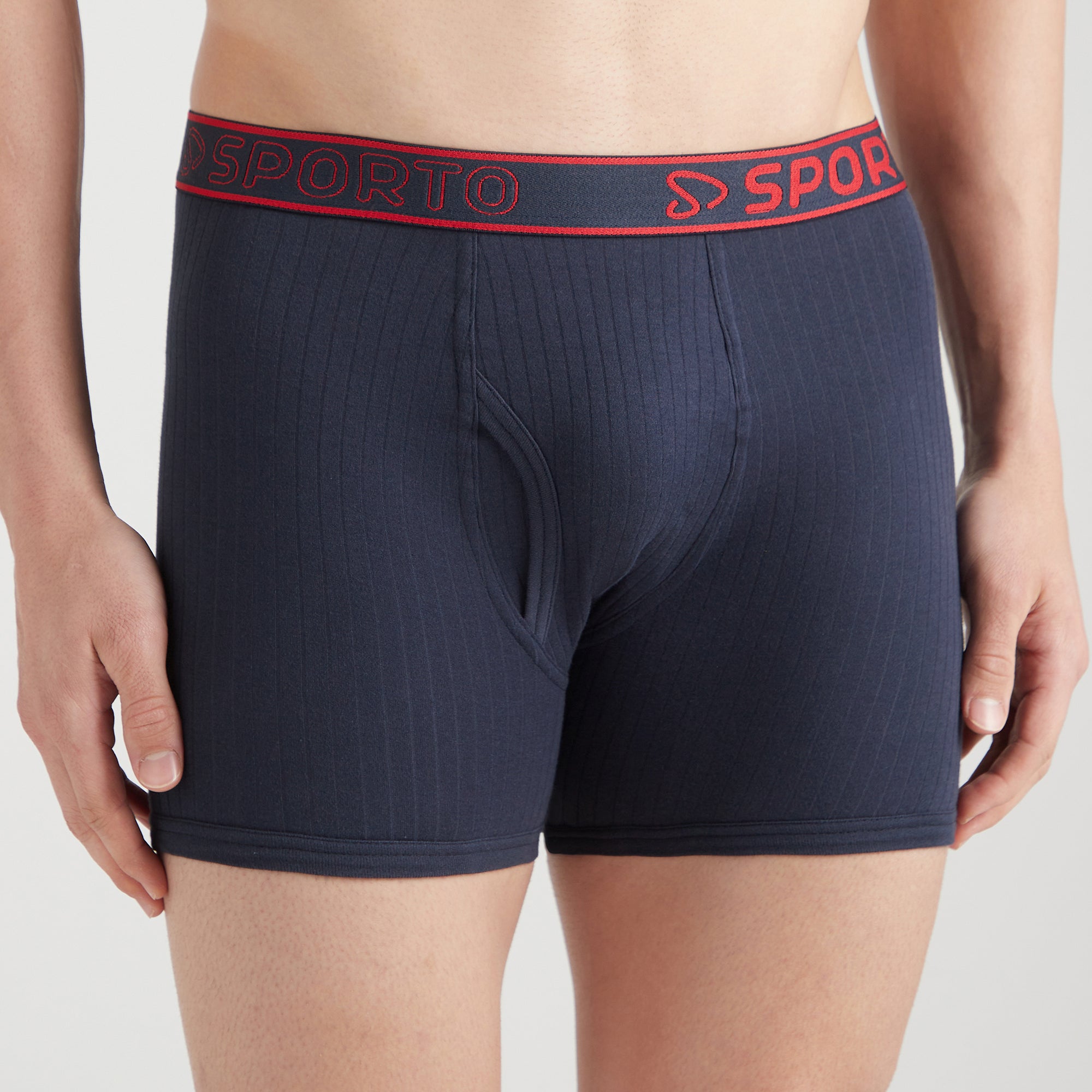 Sporto Classics Parka Trunks Multicolour pack of 2