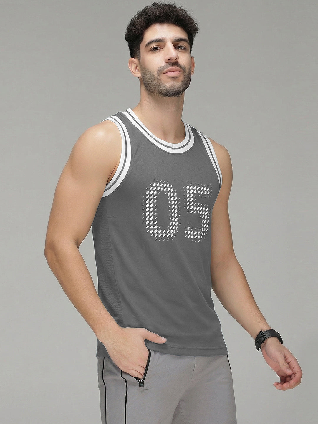 InstaCool Combo Basketball Muscle Vest Anti odour and Moisture Wicking 2pcs