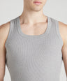 Men's Solid Gym Vests - Pack of 2
