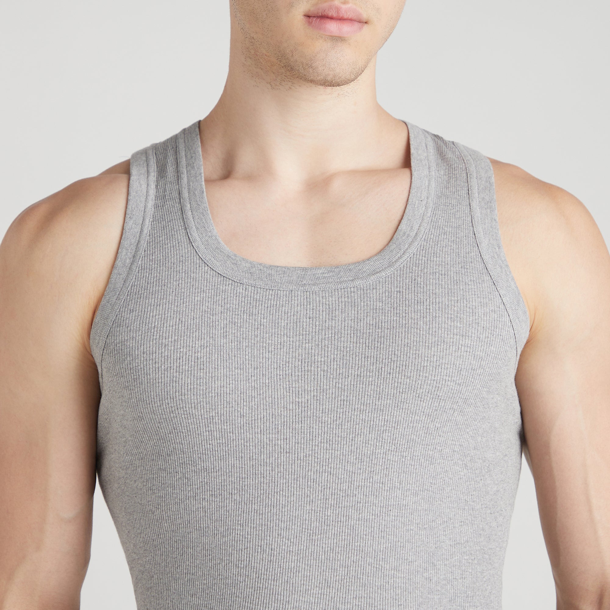 Men's Solid colour Vest (Pack of 3)