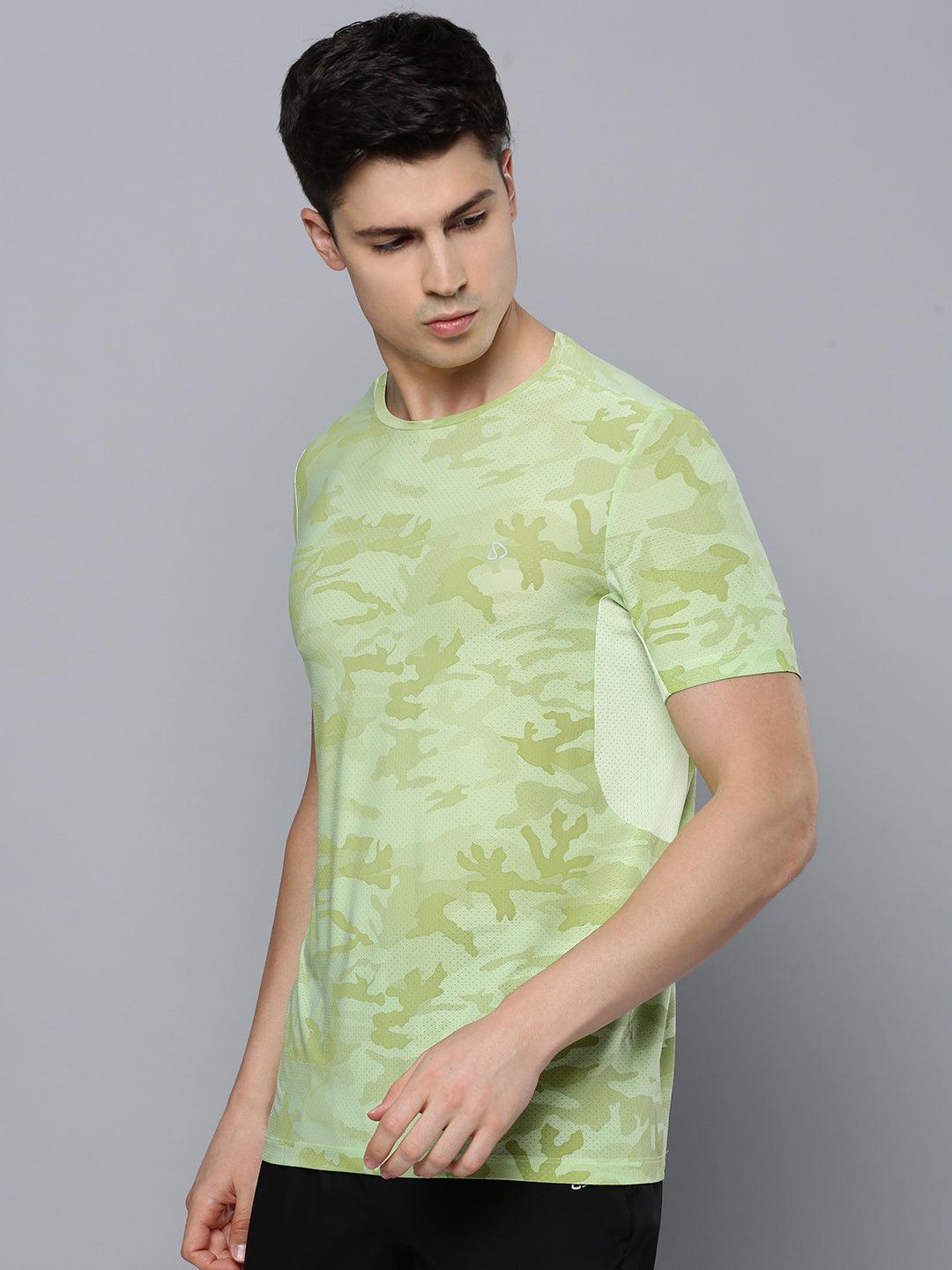 Instacool Printed Jersey Tee with Side Mesh - Combo