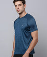 Sporto Men's Instacool Printed Jersey Tee - Air force