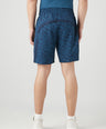 Sporto Men's Techno Printed Dry Fit Bermuda Short - Airforce