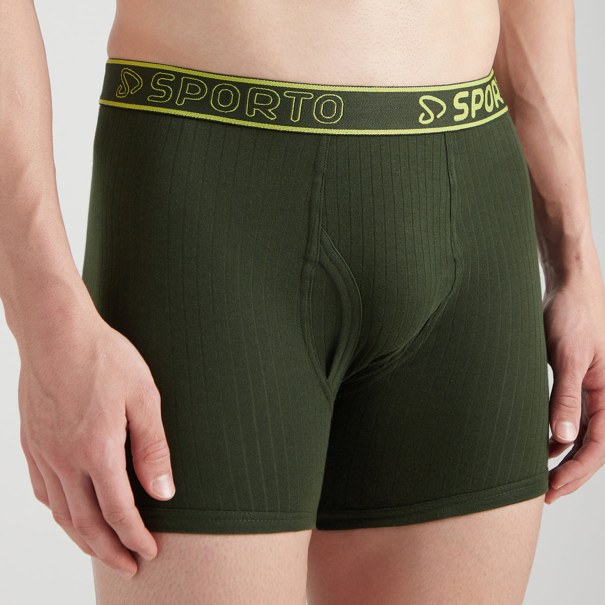 Sporto Classics Parka Trunks Multicolour pack of 2