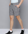 Sporto Men's Techno Printed Dry Fit Bermuda Short - Grey