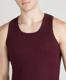 Men's Solid Gym Vests - Pack of 2