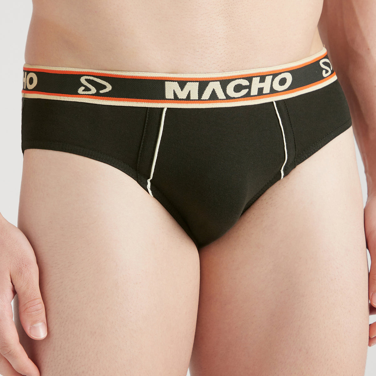 Sporto Men's Cotton Brief (Pack Of 2)