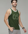 InstaCool Combo Basketball Muscle Vest Anti odour and Moisture Wicking 2pcs
