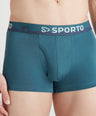 Sporto Shapelock Men's Square Trunks (Pack Of 2)