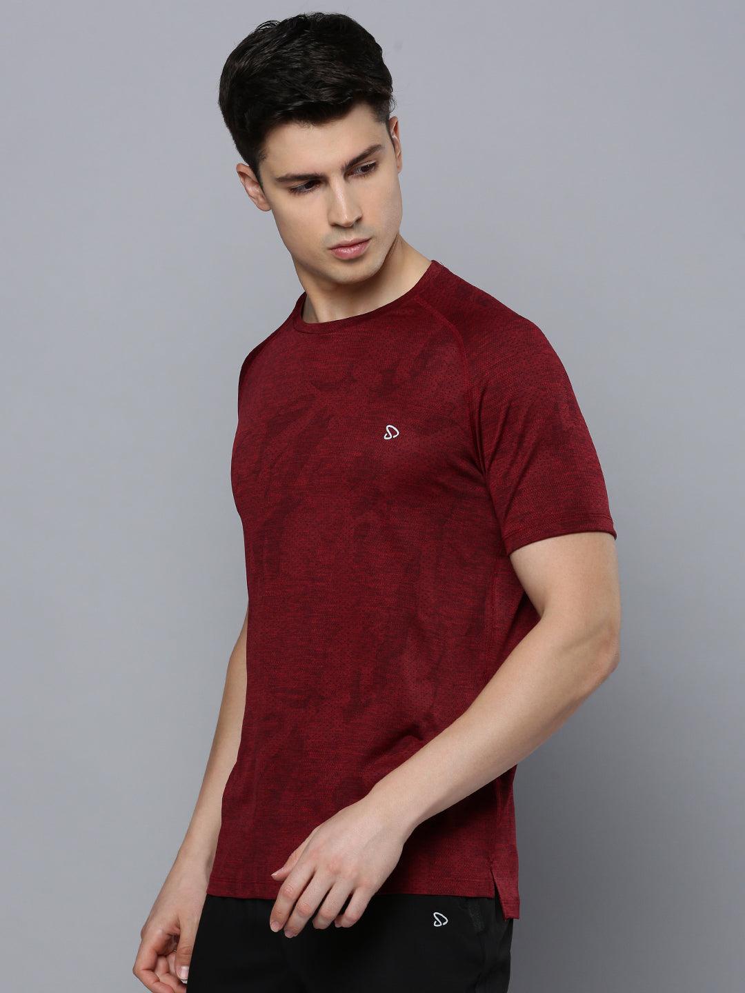 Instacool Printed Jersey Round Neck Tee - Combo