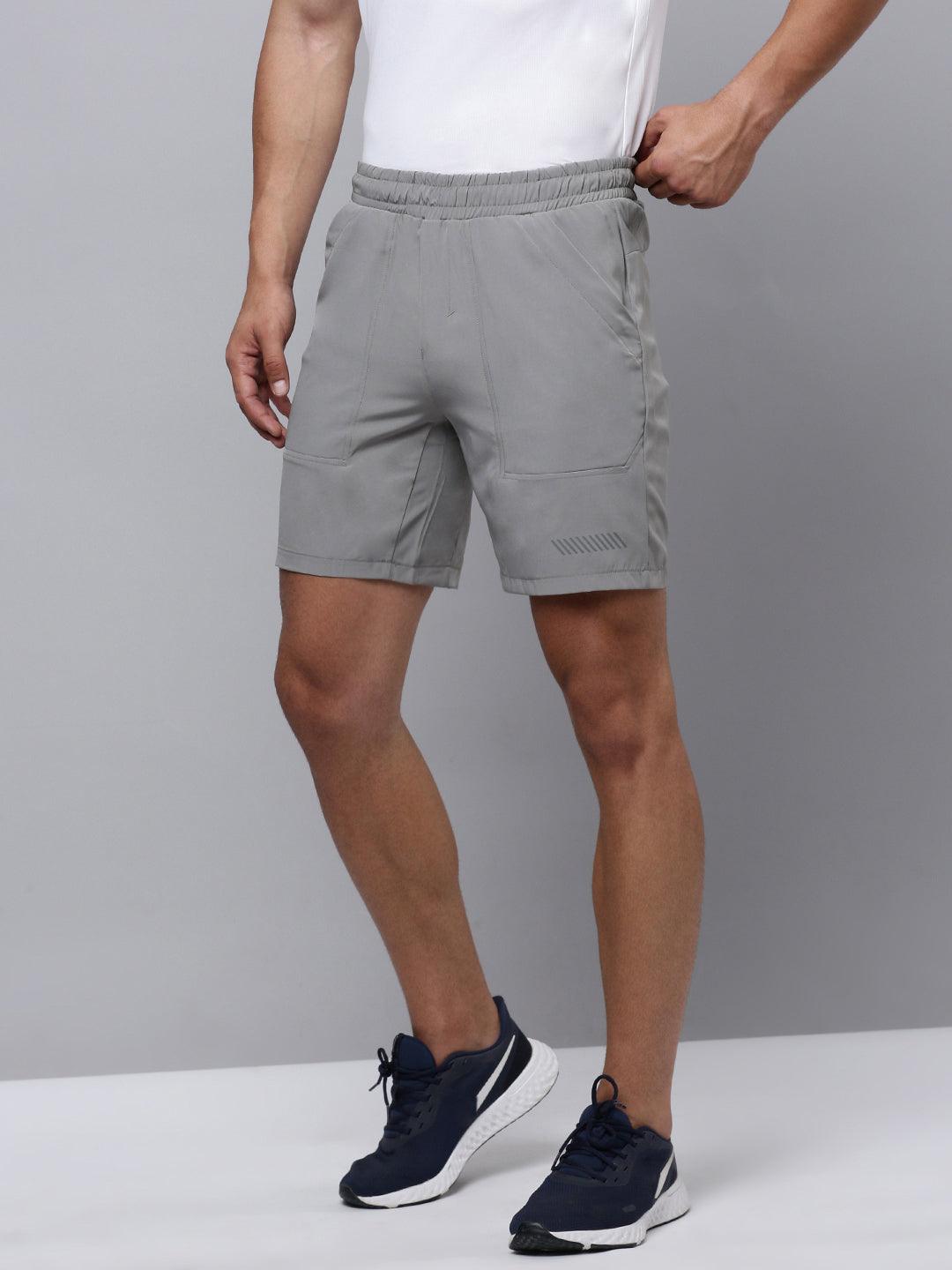 Sporto Men's Ultra Light Shorts Dry fit Bermuda Shorts - Grey