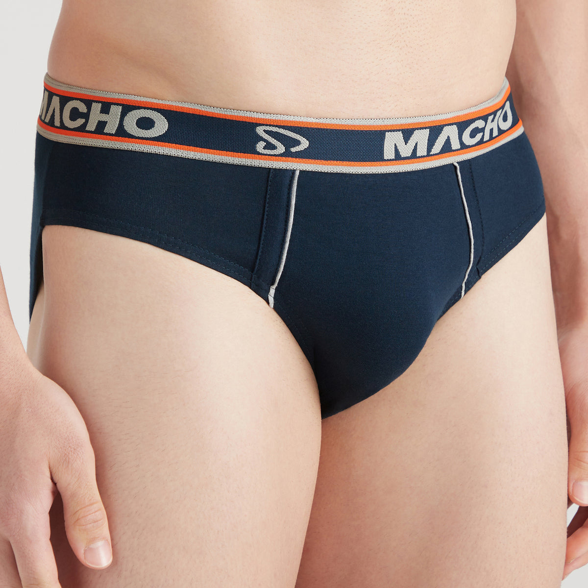 Sporto Men's Cotton Brief (Pack Of 2)