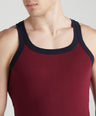 Men's Solid Gym Vest - Pack of 2