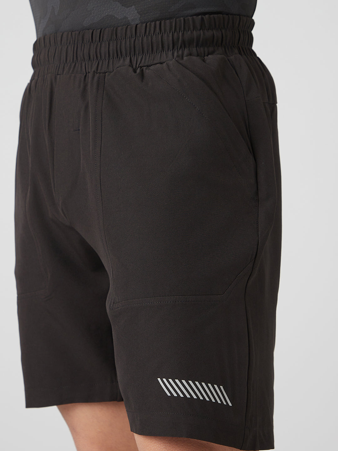 Sporto Men's Ultra Light Shorts Dry fit Bermuda Shorts - Black