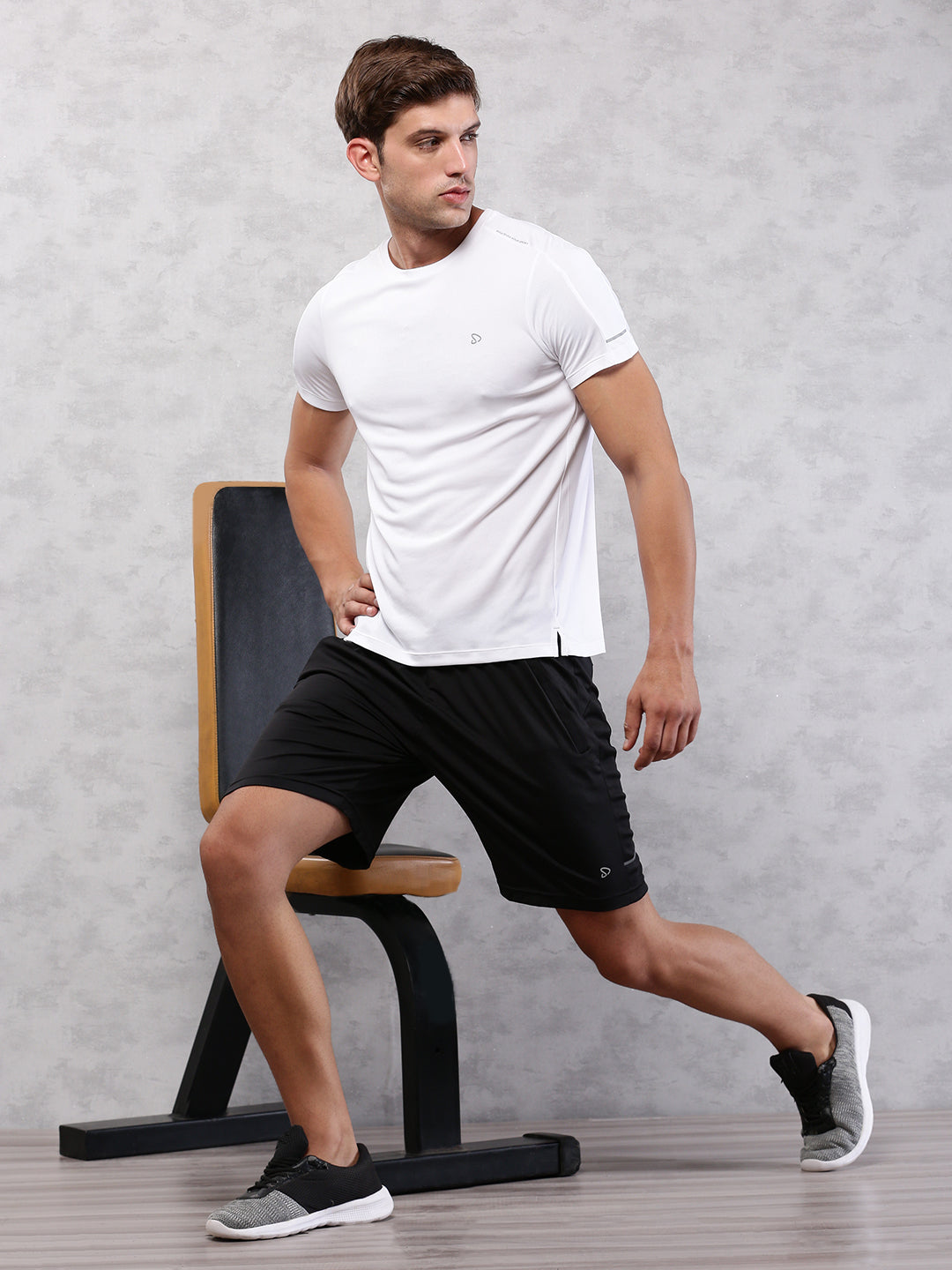 Instacool Solid Jersey Tee - White