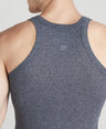 Sporto Men's  Cotton  Gym Vest with  Contrast  Panel Multicolour Pack of 3