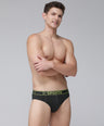 Sporto Men's Cotton Brief - Olive