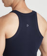 Men's Solid Gym Vests - Pack of 2