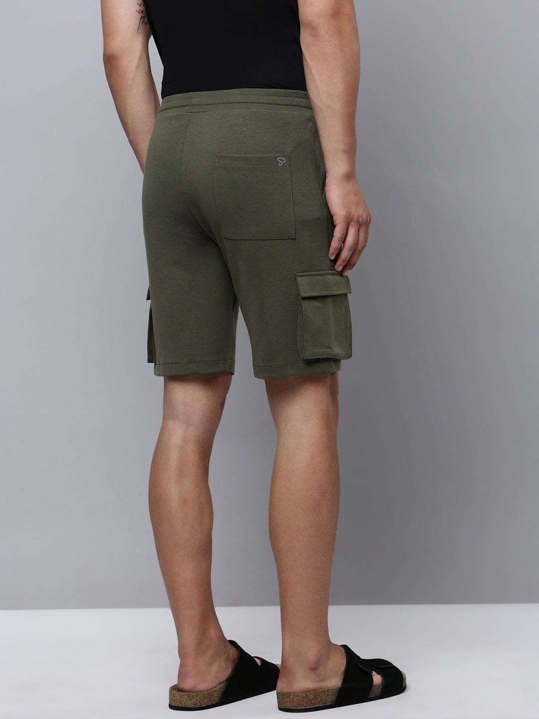 Sporto Men's Wow Bermuda with 5 Pockets - Olive