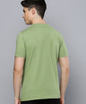 Sporto Men's Fluid Cotton Round Neck T-shirt - Parish Green