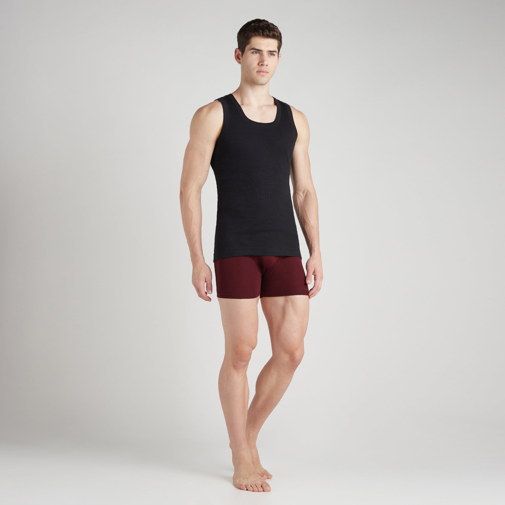 Men's Solid colour Vest (Pack of 3)