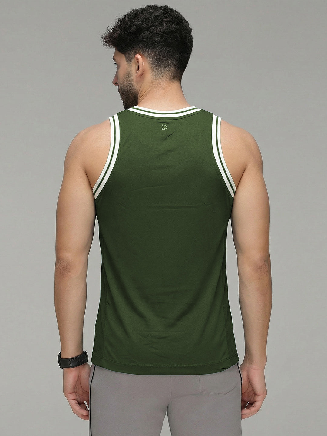 Sporto Men's InstaCool Basketball OL Muscle Vest Anti odour and Moisture Wicking