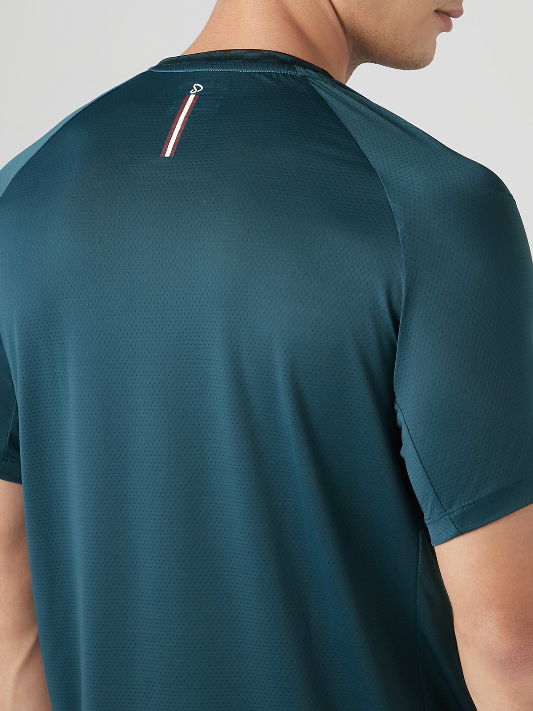 Sporto Men's Instacool Printed Jersey Tee - Air force